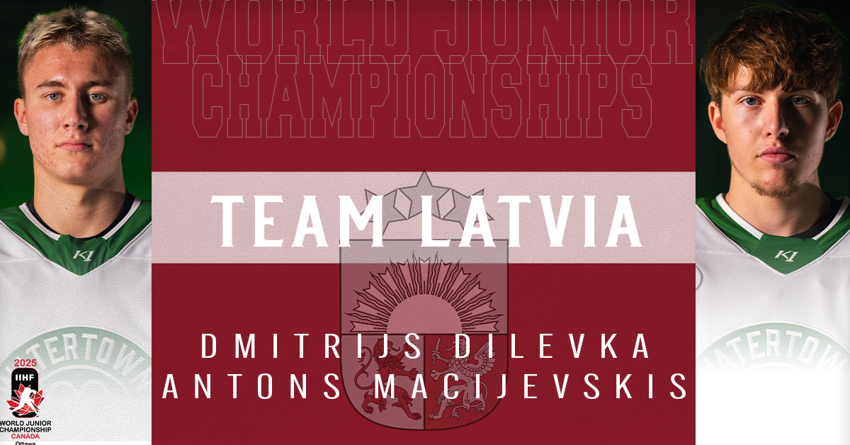 Macijevskis, Dilevka Named to Latvian World Juniors Roster NAHL